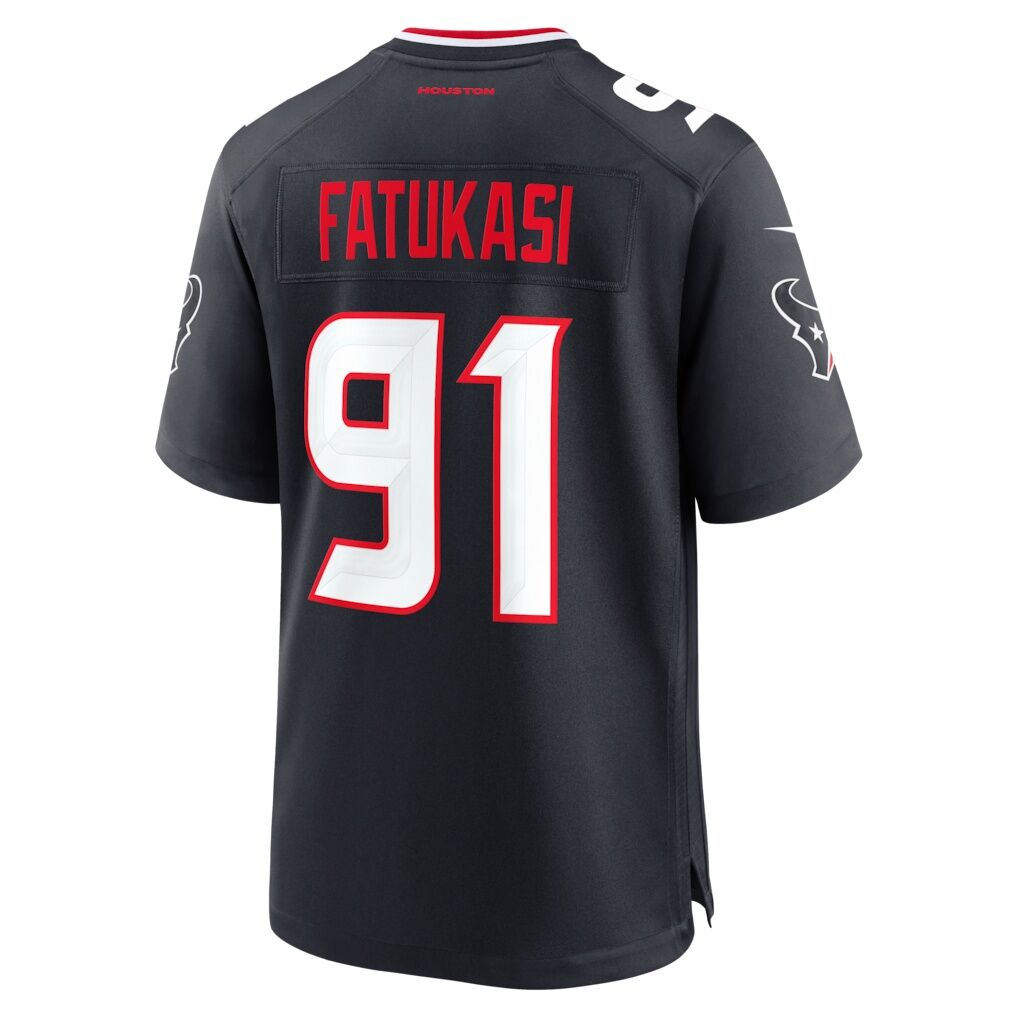 Folorunso Fatukasi Houston Texans Nike Team Game Jersey