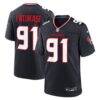 Folorunso Fatukasi Houston Texans Nike Team Game Jersey - Navy - Front View