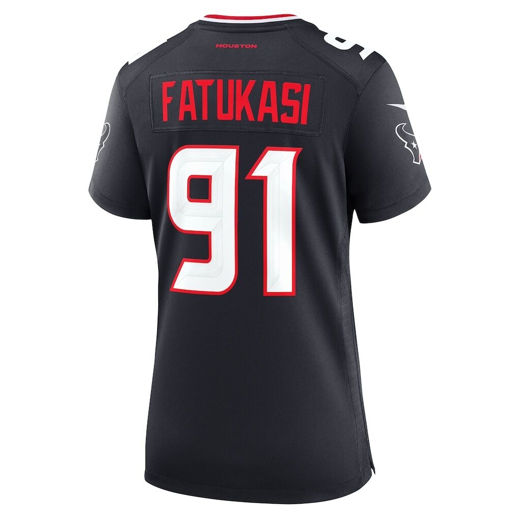 Folorunso Fatukasi Houston Texans Nike Women's Team Game Jersey