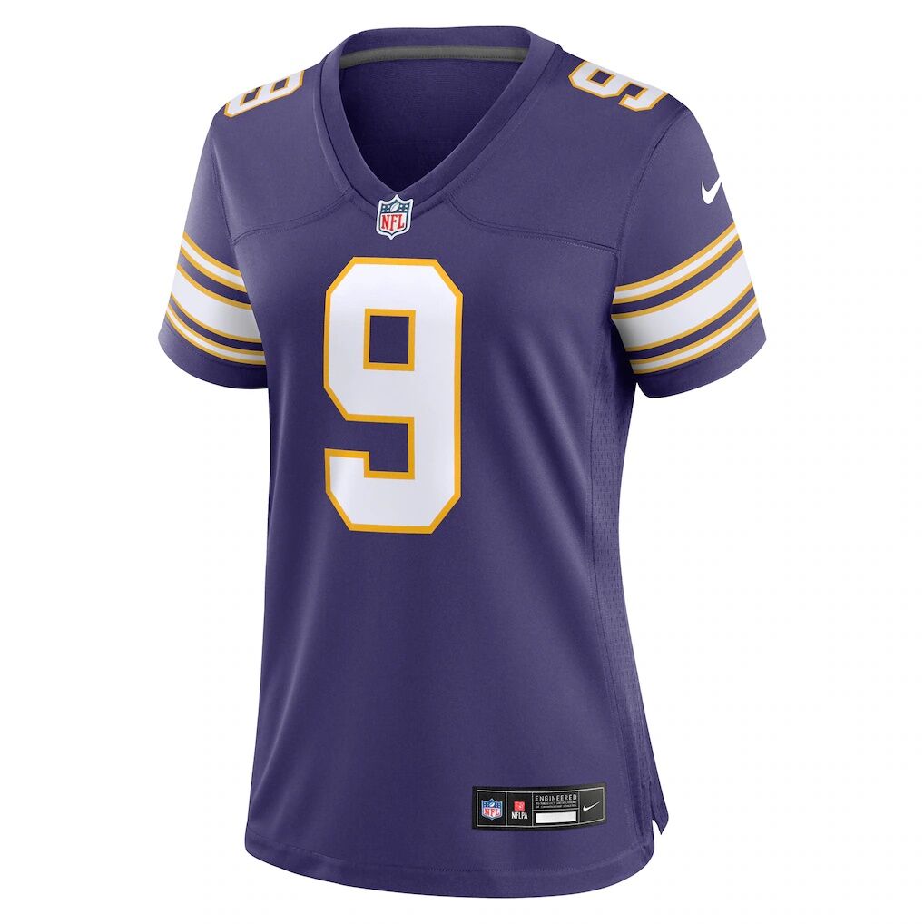 J.J. McCarthy Minnesota Vikings Nike Women's 2nd Alternate  Player Game Jersey