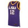 Mikaylah Williams LSU Tigers Nike Unisex Replica Basketball Jersey - Purple - Front View