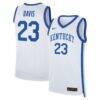 Anthony Davis Kentucky Wildcats Nike Performance Replica Basketball Jersey - White - Front View