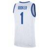 Devin Booker Kentucky Wildcats Nike Performance Replica Basketball Jersey - White - Detail View