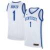 Devin Booker Kentucky Wildcats Nike Performance Replica Basketball Jersey - White - Front View