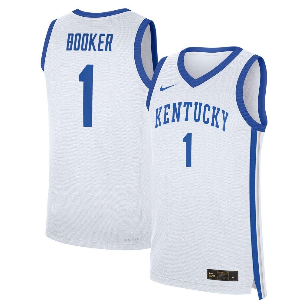 Devin Booker Kentucky Wildcats Nike Performance Replica Basketball Jersey