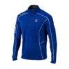 Atlanta Braves Columbia Cooperstown Collection Omni-Wick Shotgun Quarter-Zip Top - - Side View