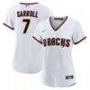 Corbin Carroll Arizona Diamondbacks Nike Women's Home Replica Player Jersey - White - Front View
