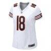 Caleb Williams Chicago Bears Nike Women's Game Player Jersey - White - Side View