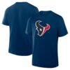 Houston Texans Fashion7 Field Goal Legacy T-Shirt - Navy - Front View