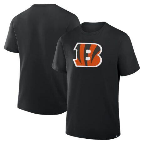 Cincinnati Bengals Fanatics Field Goal Legacy T-Shirt - Black - Front View