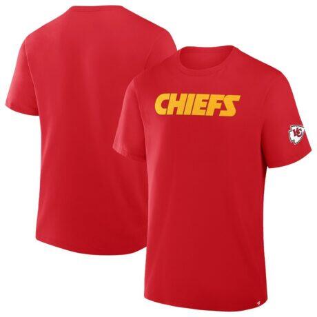 Kansas City Chiefs Fashion7 Option Route Legacy T-Shirt - Red - Front View