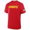 Kansas City Chiefs Fashion7 Option Route Legacy T-Shirt - Red - Side View