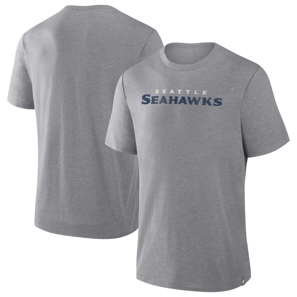Seattle Seahawks Fashion7 Pass Rush Tri-Blend T-Shirt – Heather Gray
