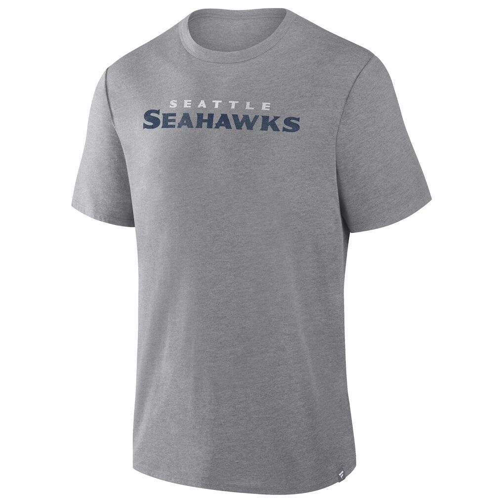Seattle Seahawks Fashion7 Pass Rush Tri-Blend T-Shirt – Heather Gray