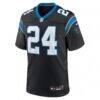 Jonathon Brooks Carolina Panthers Nike Game Jersey - Black - Side View