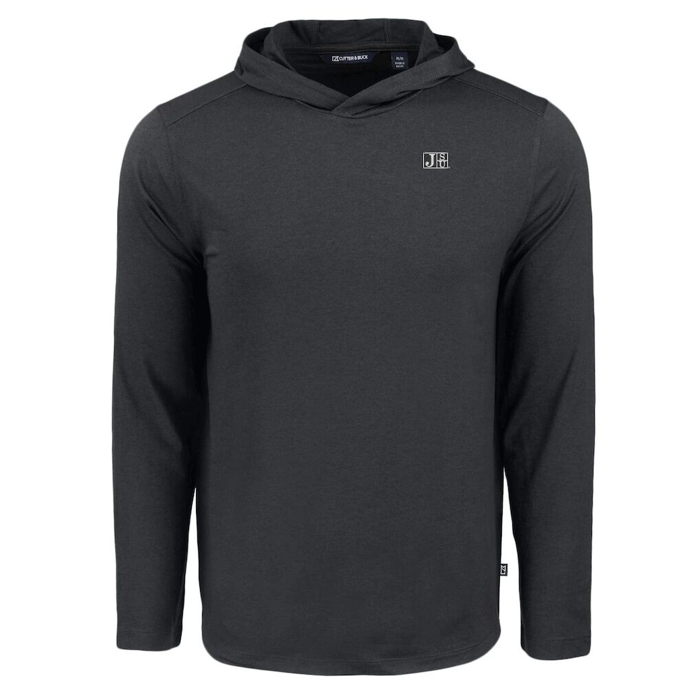 Jackson State Tigers Cutter & Buck Coastline Epic Comfort Eco Recycled Long Sleeve Hoodie T-Shirt
