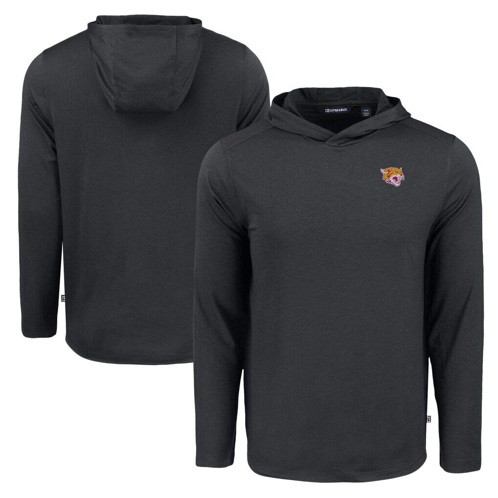 Bethune-Cookman Wildcats Cutter & Buck Coastline Epic Comfort Eco Recycled Long Sleeve Hoodie T-Shirt