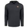 Bethune-Cookman Wildcats Cutter & Buck Coastline Epic Comfort Eco Recycled Long Sleeve Hoodie T-Shirt - Black - Side View