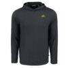 Bowie State Bulldogs Cutter & Buck Coastline Epic Comfort Eco Recycled Long Sleeve Hoodie T-Shirt - Black - Side View