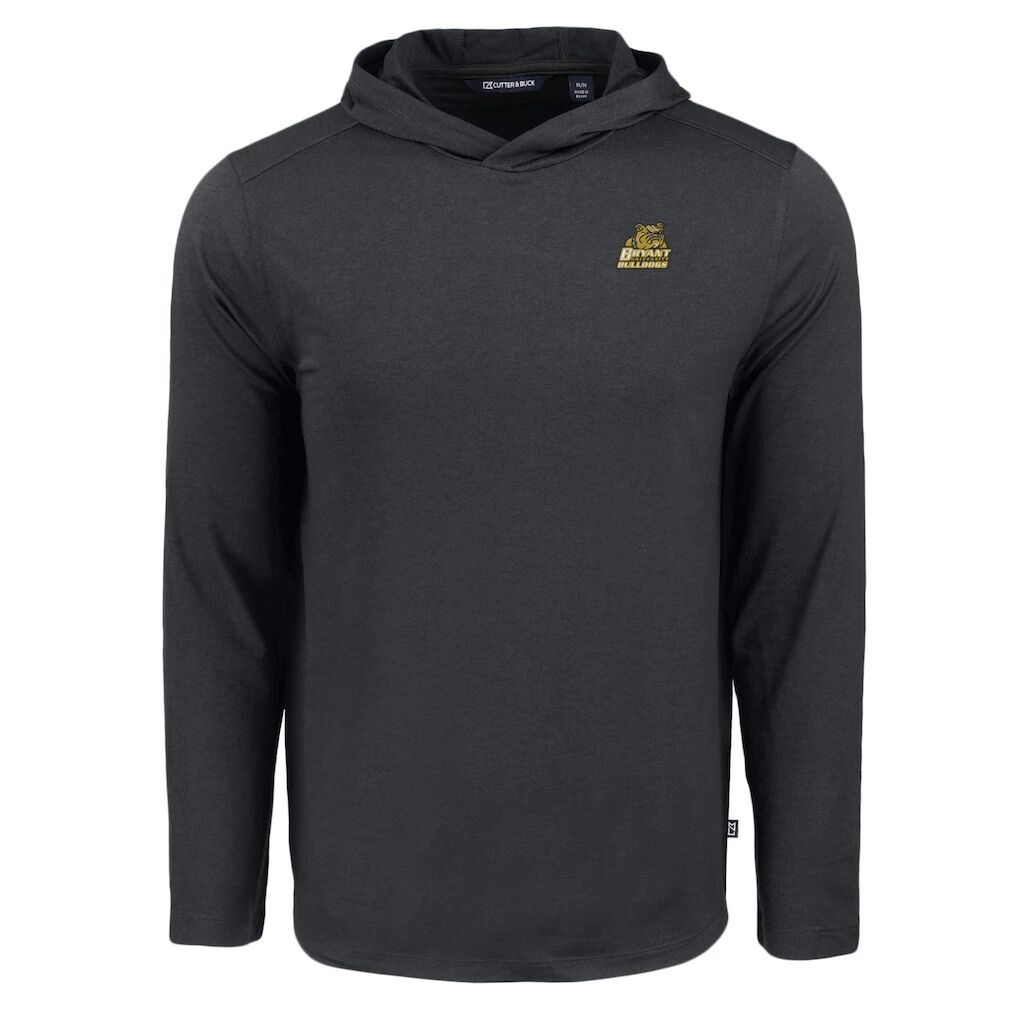 Bryant Bulldogs Cutter & Buck Coastline Epic Comfort Eco Recycled Long Sleeve Hoodie T-Shirt