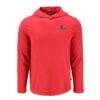 Central Missouri Mules Cutter & Buck Coastline Epic Comfort Eco Recycled Long Sleeve Hoodie T-Shirt - - Side View