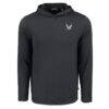 Eastern Washington Eagles Cutter & Buck Coastline Epic Comfort Eco Recycled Long Sleeve Hoodie T-Shirt - Black - Side View