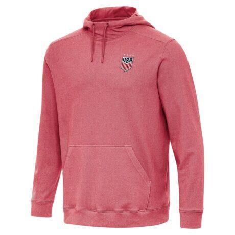 USWNT Antigua Cloud Pullover Hoodie - - Front View