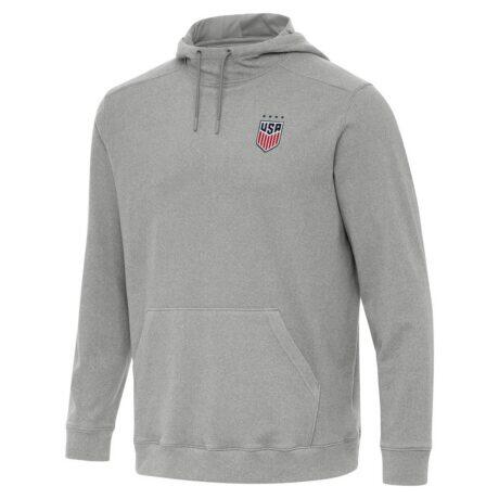 USWNT Antigua Cloud Pullover Hoodie - - Front View