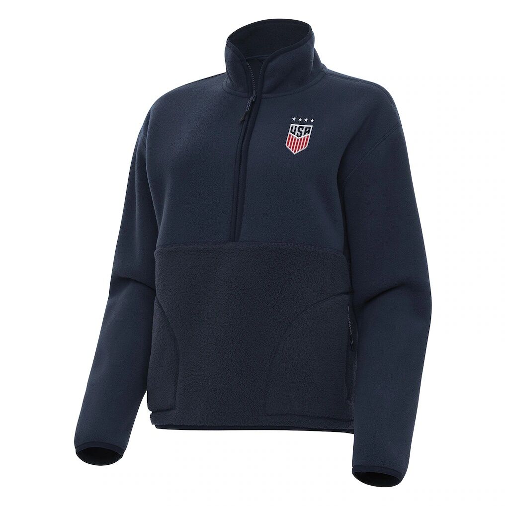 USWNT Antigua Women's Figure Quarter-Zip Jacket