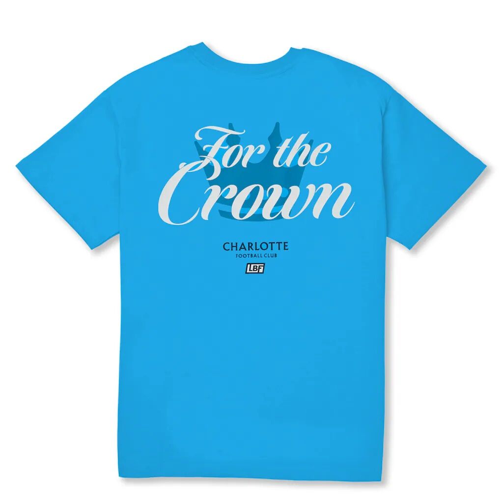 Charlotte FC Live Breathe Futbol Unisex T-Shirt – Light Blue