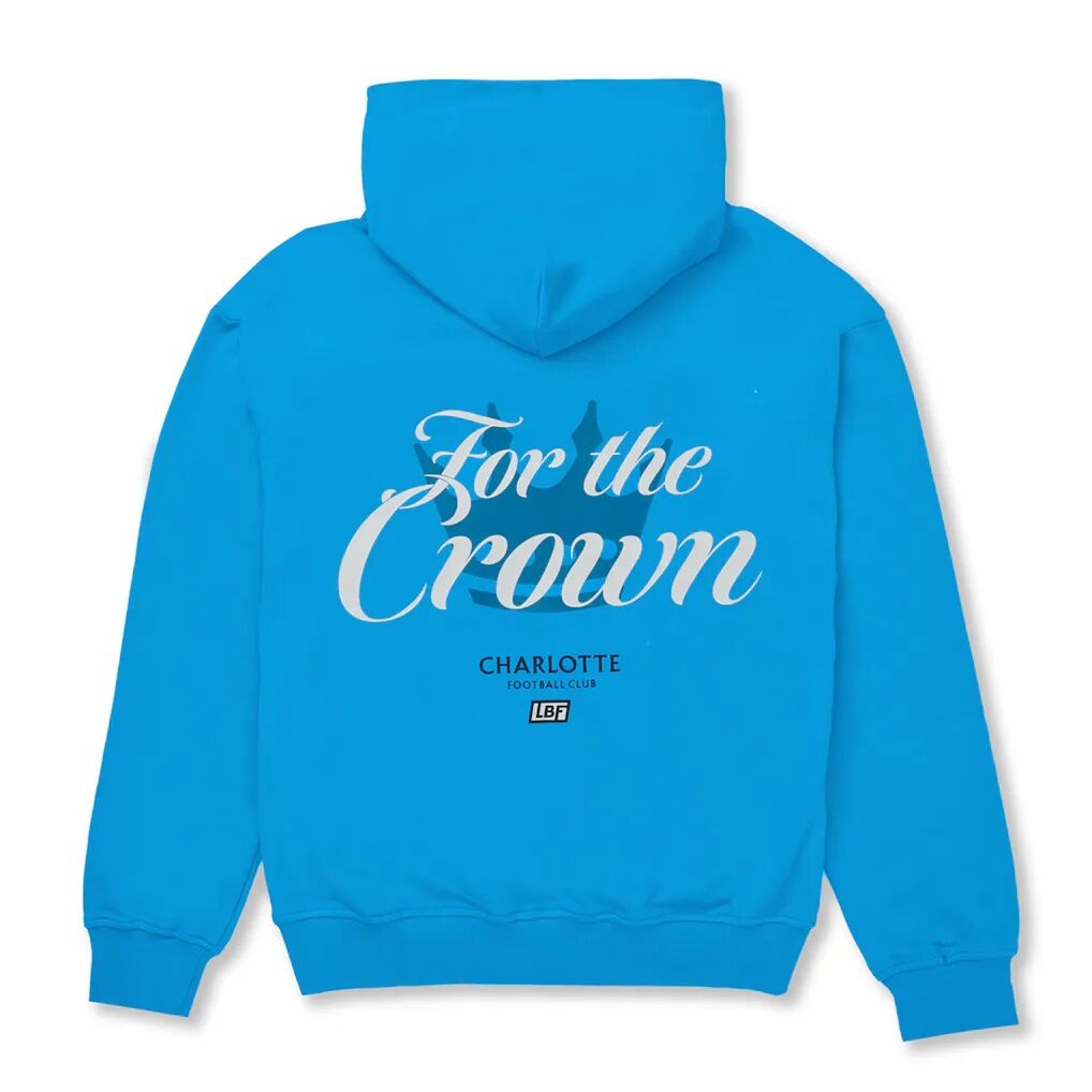 Charlotte FC Live Breathe Futbol Unisex Pullover Hoodie – Light Blue