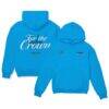 Charlotte FC Live Breathe Futbol Unisex Pullover Hoodie - - Front View