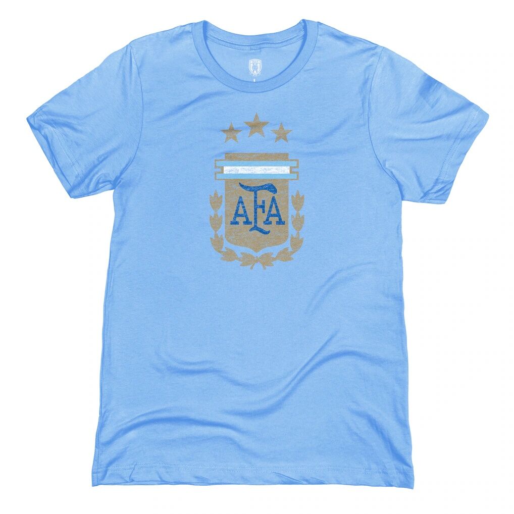 Argentina National Team 1863FC Badge T-Shirt – Light Blue
