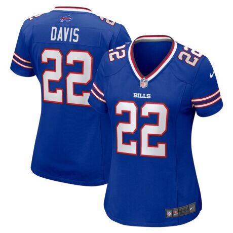 Ray Davis Buffalo Bills Nike Women's Game Jersey - - Front View