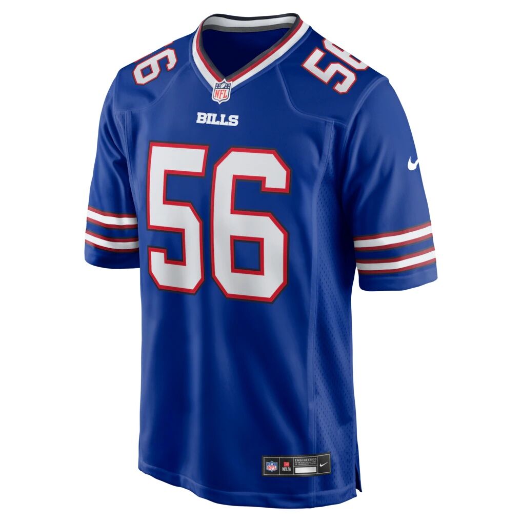 Javon Solomon Buffalo Bills Nike Game Jersey -  Royal