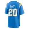 Cam Hart Los Angeles Chargers Nike Team Game Jersey - - Detail View