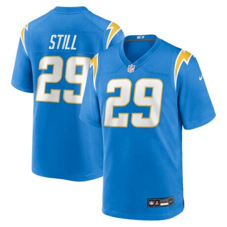 Tarheeb Still Los Angeles Chargers Nike Team Game Jersey - - Front View