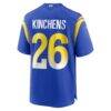 Kamren Kinchens Los Angeles Rams Nike Team Game Jersey - - Detail View