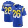 Kamren Kinchens Los Angeles Rams Nike Team Game Jersey - - Front View
