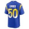 Beaux Limmer Los Angeles Rams Nike Team Game Jersey - - Detail View