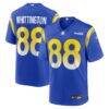 Jordan Whittington Los Angeles Rams Nike Team Game Jersey - - Front View