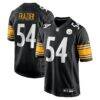 Zach Frazier Pittsburgh Steelers Nike Game Jersey - Black - Front View