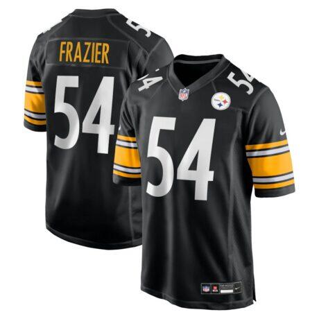 Zach Frazier Pittsburgh Steelers Nike Game Jersey - Black - Front View