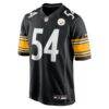 Zach Frazier Pittsburgh Steelers Nike Game Jersey - Black - Side View
