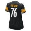 Troy Fautanu Pittsburgh Steelers Nike Women's Game Jersey - Black - Detail View