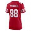 Jake Tonges San Francisco 49ers Nike Women's Team Game Jersey - - Detail View