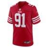 Earnest Brown IV San Francisco 49ers Nike Team Game Jersey - - Side View