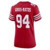 Yetur Gross-Matos San Francisco 49ers Nike Women's Team Game Jersey - - Detail View
