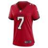Bucky Irving Tampa Bay Buccaneers Nike Women's Game Jersey - Red - Side View