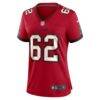 Graham Barton Tampa Bay Buccaneers Nike Women's Game Jersey - Red - Side View